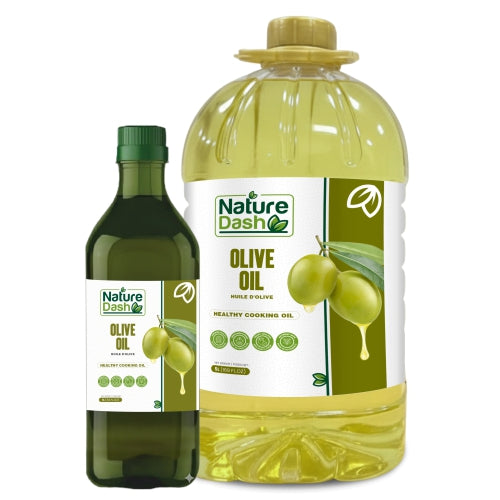 Nature Dash Olive Oil | Premium Healthy Cooking Oil | Available in 1L & 5L
