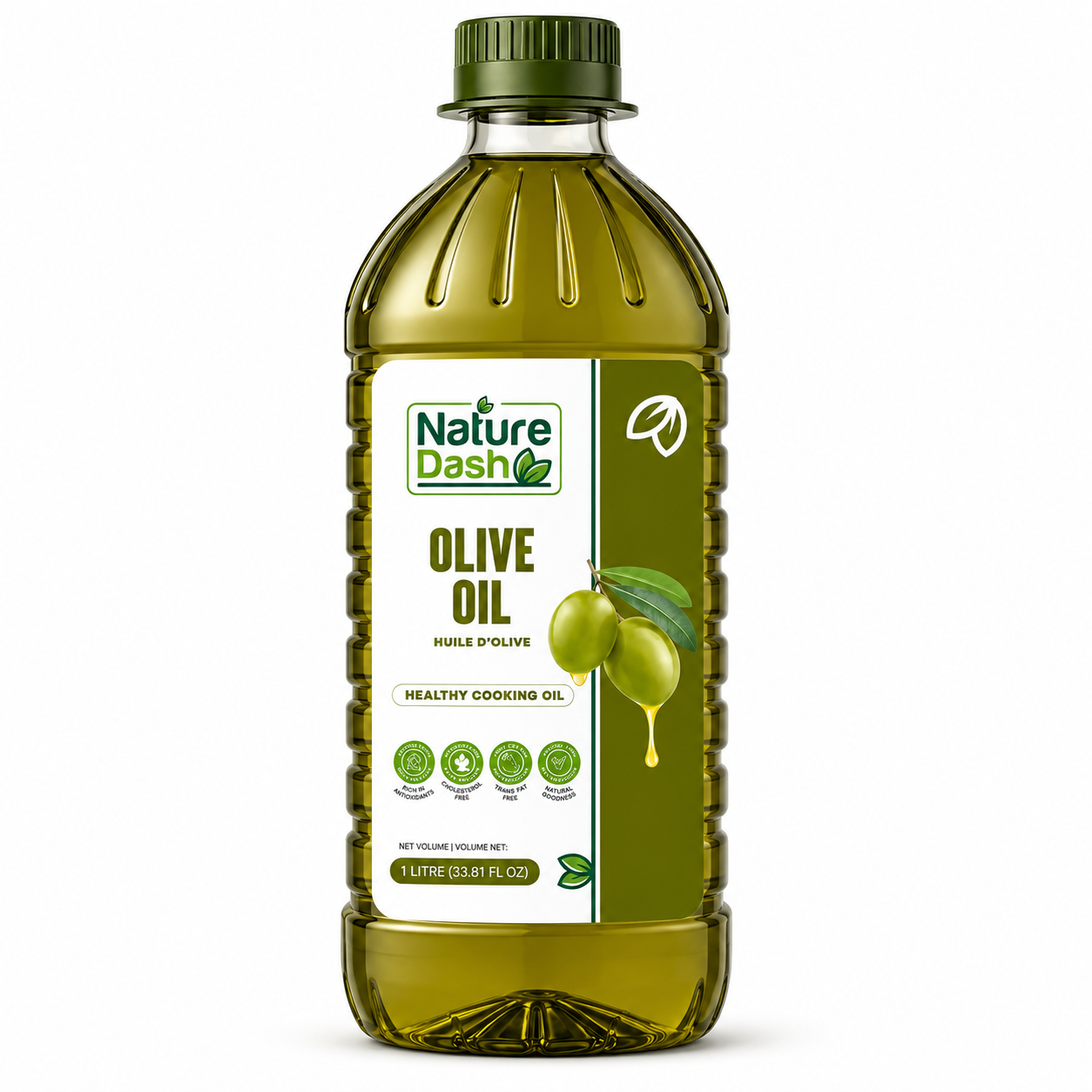 Nature Dash Olive Oil | Premium Healthy Cooking Oil | Available in 1L & 5L